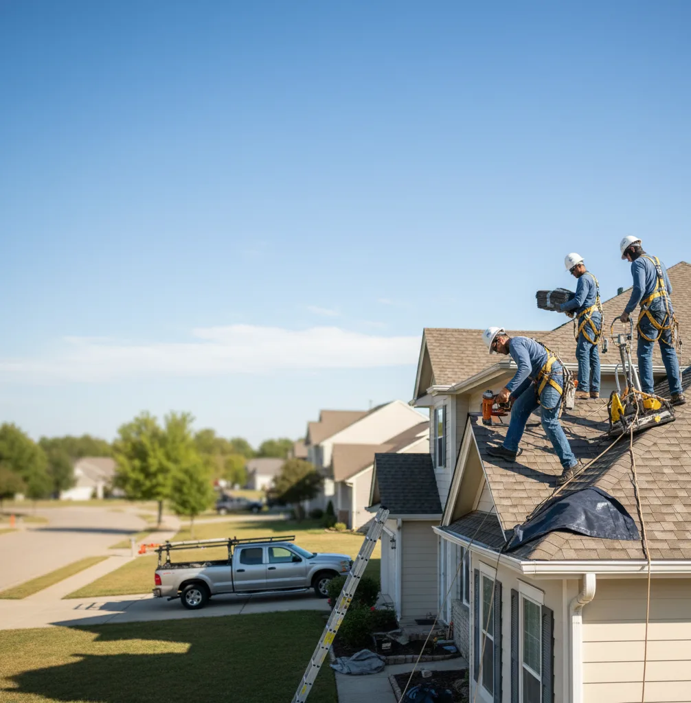 Roof Repair in Santa Claus